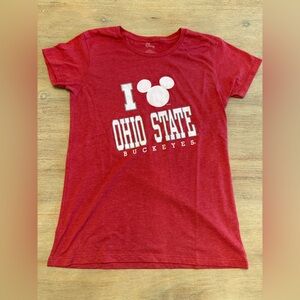 Disney Red Ohio State Women’s T-Shirt